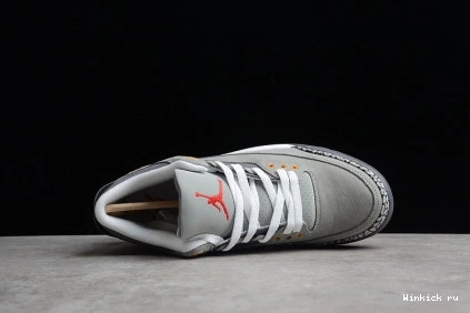 “COOL GREY” JORDAN AIR 3 1017